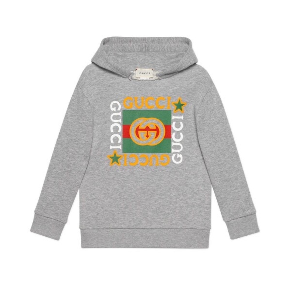 Children's Gucci logo print sweatshirt
